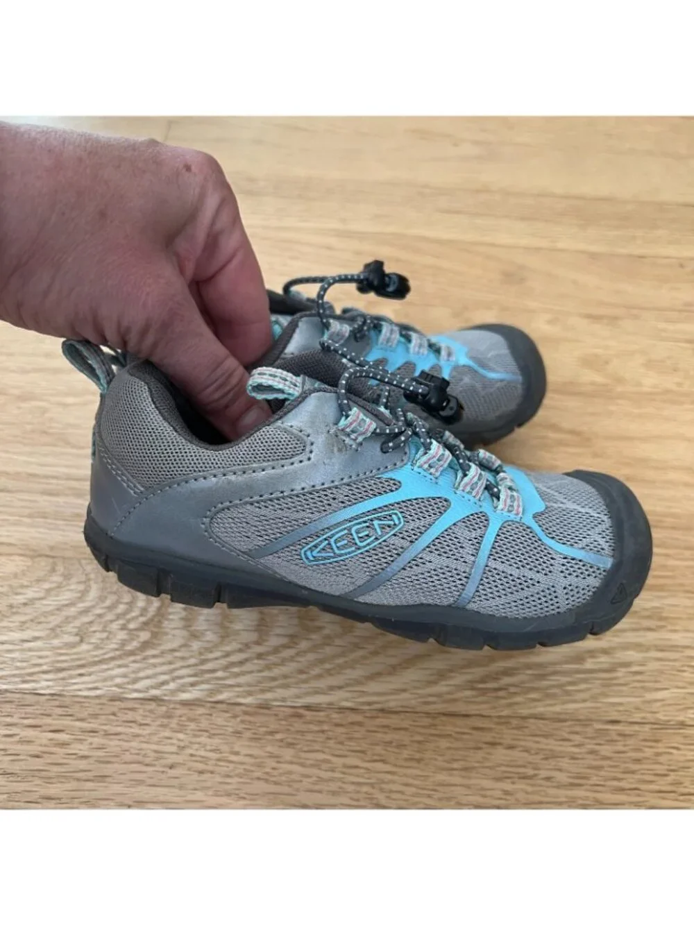 Keen Chandler 2 CNX Lightweight Sneakers Gray Blue Toddler Size 11